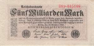 5 Milliarden Mark ro.120b P